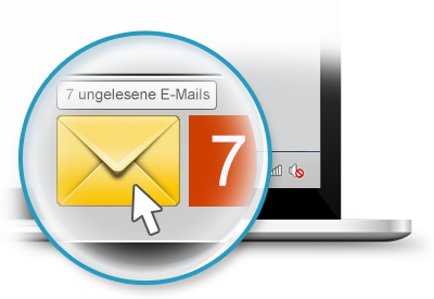 WEB.DE MailCheck - schneller E-Mails checken, einfach und sicher!